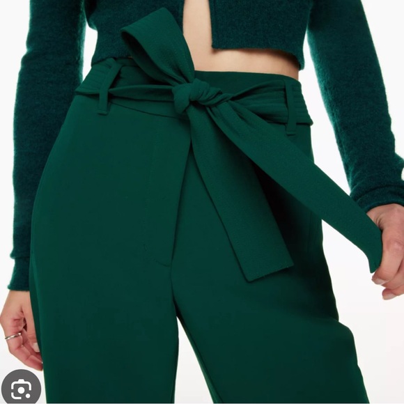 Wilfred Pants - Aritzia | Wilfred Tie Front Crepette Pant, 0